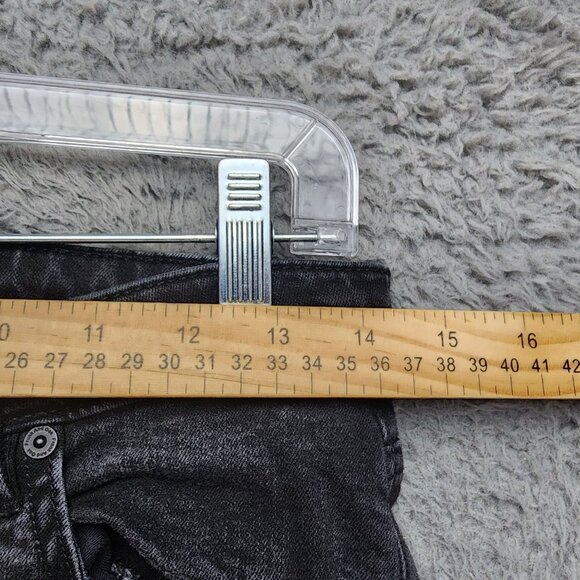 Frank And Oak Jeans Womens 29 Black Debbie Stretch Skinny - Picture 8 of 15